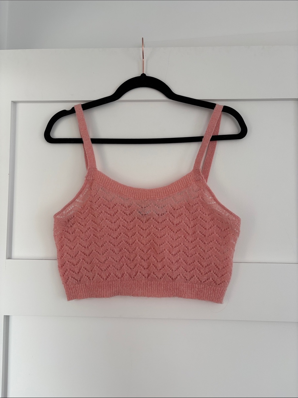 Zara Knit Cropped Tank Top